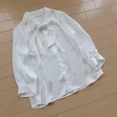 jiffies ボウタイブラウス シャツ