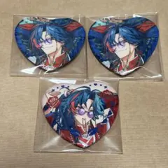 魁星 Rose Valentine ハート缶バッジ にじさんじ