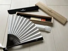 【非売品】HUBLOTウブロ 扇子 木製ケース付き