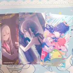 プロセカ ニーゴ アニメイト特典 イラストカード 3点