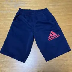 adidas アディダス ハーフパンツ キッズ ネイビー
