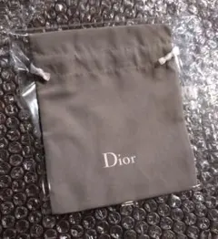 DIOR　ディオール　巾着　グレー