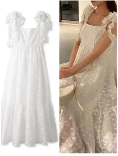 りさり様　SNIDEL ショルダーリボンキャミワンピース