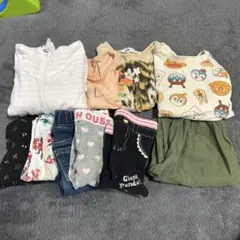 子供服　まとめ売り　90cm 95cm 女の子向け　保育園　10点　着替え