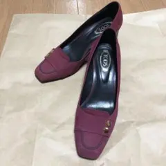 トッズ　スエードパンプス　３７のサムネイル