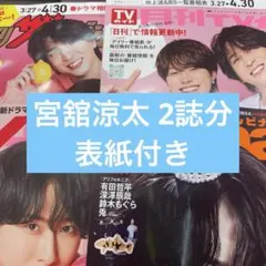 SnowMan 宮舘涼太 月刊TVnavi TVfan 切り抜き