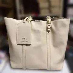 JILL by JILLSTUART トートバッグ 白 パスケース付 美品