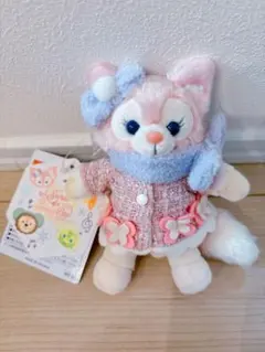 ディズニー　リーナベル　ぬいぐるみバッジ　シークレットオブスノーウィーデイ