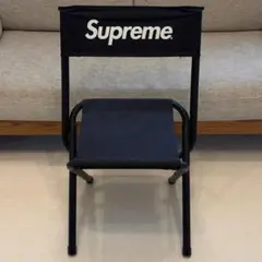 Supreme 折りたたみチェア ブラック - メルカリ