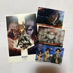 進撃の巨人 KIKUYA 喜久屋書店 ポストカード カードセット