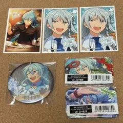 アイナナ 亥清悠 冬デート VD メタカ クリスマス ウエハース 缶バッジ