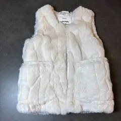 ZARA kids フェイクファーベスト 110cm