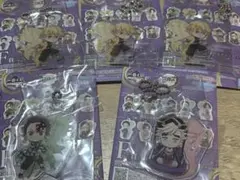 鬼滅の刃　一番くじ　F賞　きゅんキャラアクリルチャーム　5点セット