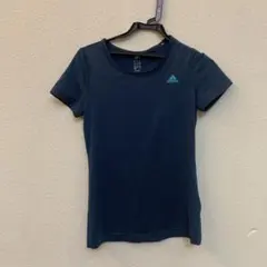adidas ネイビー Tシャツ Ｍ