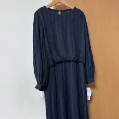 GALLORIA ネイビー　セレモニー　ワンピース