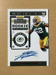NFL RASHAN GARY CONTENDERS ROOKIE AUTO