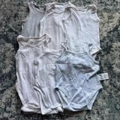 ユニクロ　エアリズム　AIRism ベビー肌着 70cm 6枚セット