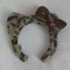 USJ キティちゃん ヒョウ柄 カチューシャ