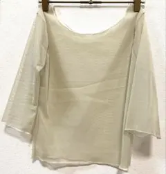 【ハンドメイド】バレエ　トップス　大人用　７分丈