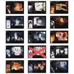 一番くじ　鬼滅の刃〜上弦の参〜 ミニビジュアルポスターセット