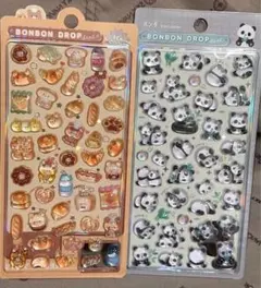 ボンボンドロップ シール　 2シットセット