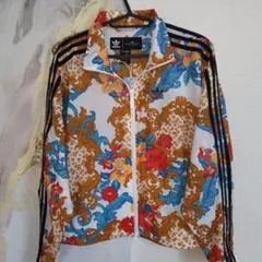 adidas ブルゾン アウター 花柄 ウィンドブレーカー アウトドア