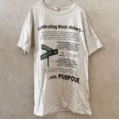 フルーツオブザルーム Tシャツ クルーネック 半袖 ロゴ文字 S 灰色 綿