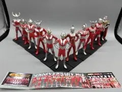 開封済み　HGシリーズ　ウルトラマン 我ら、ウルトラ戦士編 11体セット