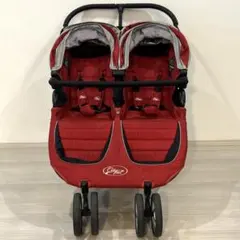 【クリスマスまで限定価格】ベビージョガー シティミニ ダブル 双子ベビーカー ベビーカー ダブル 2人 双子 軽量 コンパクト リクライニング 各15kg