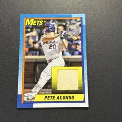 Pete Alonso 2025 Topps Update バット レリック