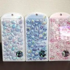 【正規品】3枚セット！新作 ボンボンドロップシール オリジナル パールベール