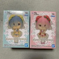 Re:ゼロから始める異世界生活 ちびきゅんキャラ　レム　ラム