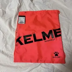 KELME ナップサック　蛍光レッド 35x45cmのサムネイル