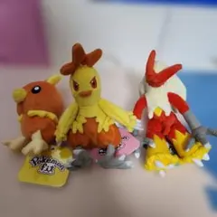Pokémon fit アチャモ ワカシャモ バシャーモ 3体セット