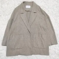 2022✨️　フレームワーク　カシミヤ✨️　Wオーバーサイズジャケットのサムネイル