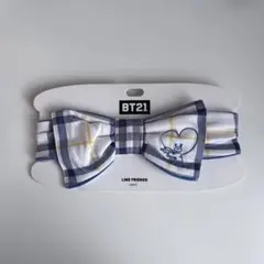 BT21 チェック柄ヘアバンド TATA