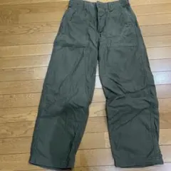 GUカーキワークパンツ サイドポケット付きS