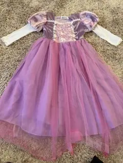 ラプンツェルなりきり　チュールドレス110cm