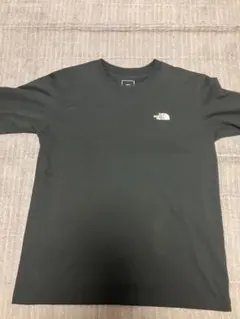 THE NORTH FACE Msize 長袖カットソー ワンポイントロゴ 黒