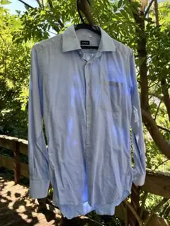 ONLY SLIM FIT ライトブルー シャツ　メンズ38/R