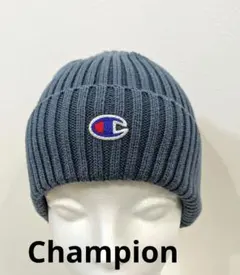 ☆　Champion チャンピオン リブニットキャップ ビーニー / ネイビー