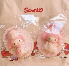 レディマイメロディ マスコットブローチ2点セット