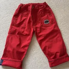 ミキハウス　DOUBLE-B STANDARD 半ズボン レッド 140cm