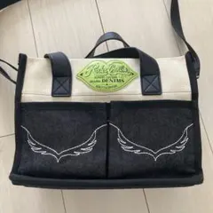 Rodeo Crowns ウィング刺繍トートバッグ