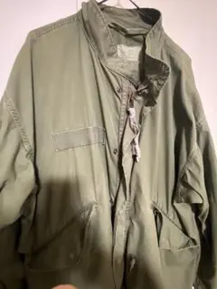 オリーブグリーン ミリタリージャケット L