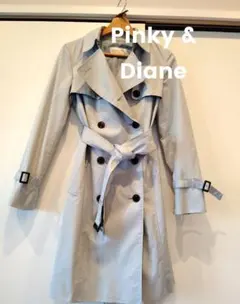 【Pinky&Diane】ライトブルー トレンチコートのサムネイル
