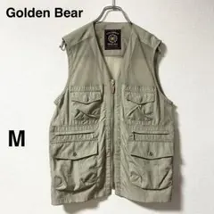 美品！【Golden Bear】フィッシングベスト メッシュMのサムネイル