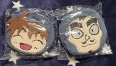 忍たま乱太郎ミニポーチキーホルダー　土井半助　山田伝蔵