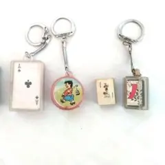 昭和 레트로 ミニチュア キーホルダー 3点＋αセット