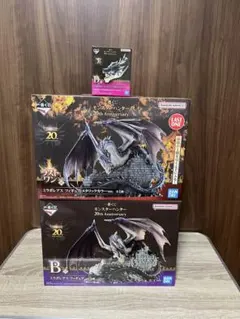 モンスターハンター1番くじ、ラストワン、B賞、D賞セット➕おまけ